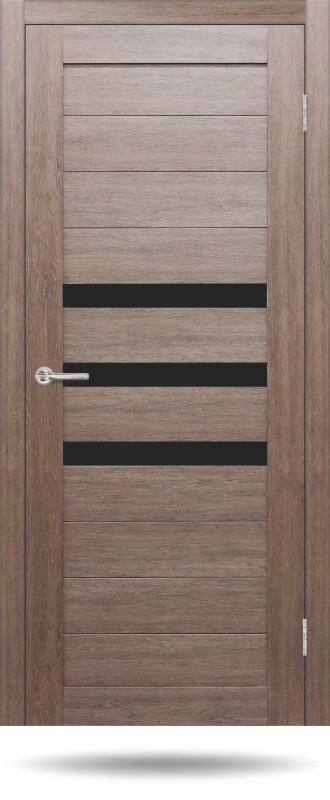 Двери ПВХ Elian Door (Элиандор), Коллекция «Royal», R3, дуб бренди, лакобель